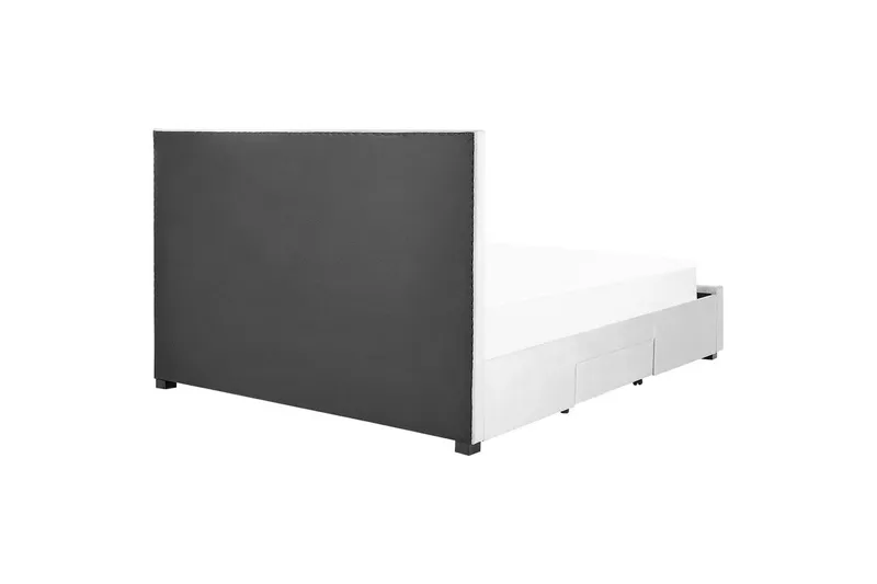 Sänky laatikoilla Lievin - Harmaa, 180x200 cm - Huonekalut - Sänky - Sänkykehikot & sängynrungot