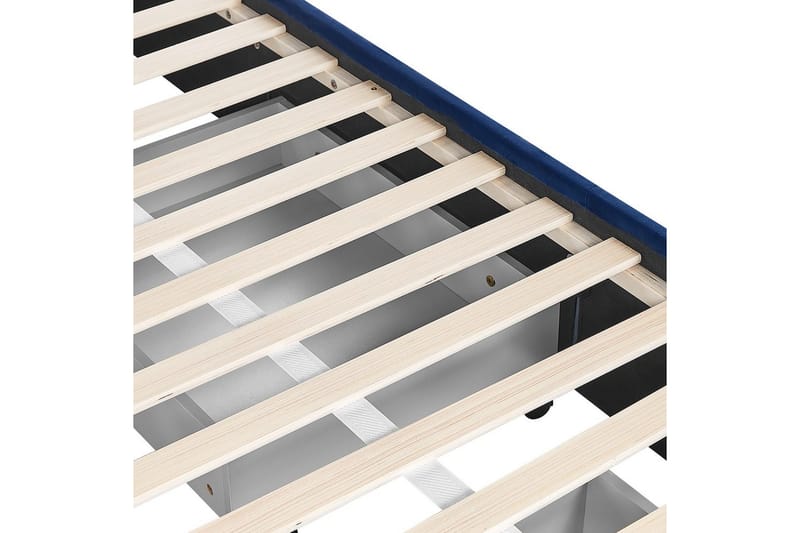 Sänky laatikoilla Lievin - Sininen, 140x200 cm - Huonekalut - Sänky - Sänkykehikot & sängynrungot
