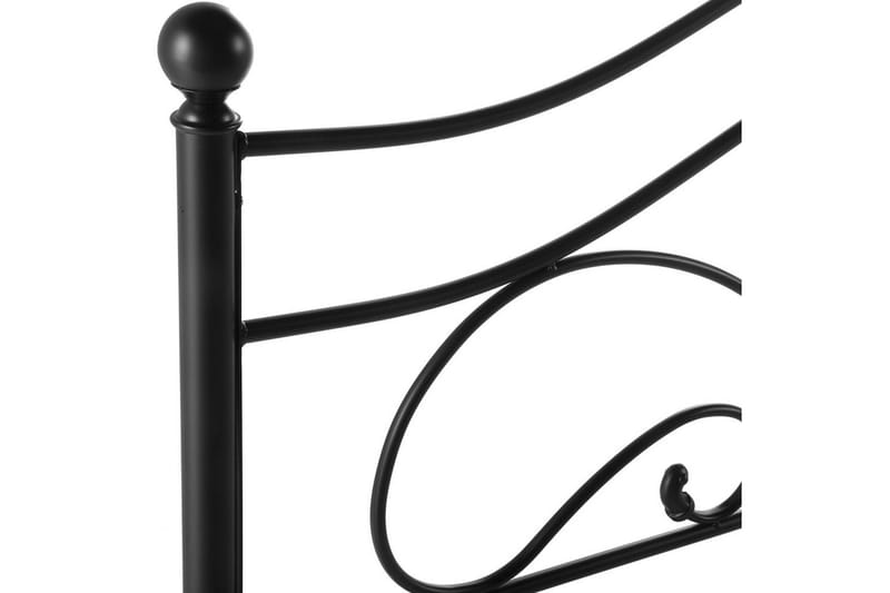 Sänky lamellirungolla Lyra - Musta - Huonekalut - Sänky - Sänkykehikot & sängynrungot