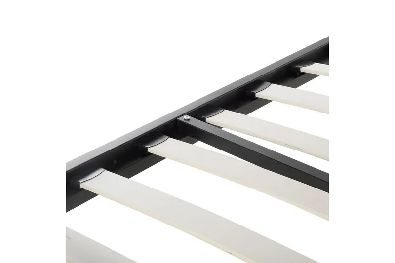 Sänky lamellirungolla Lyra - Musta - Huonekalut - Sänky - Sänkykehikot & sängynrungot