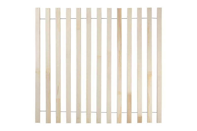 Sänky LED-valaistuksella Boisset - Ruskea/Kumipuu, 160x200 cm - Huonekalut - Sänky - Sänkykehikot & sängynrungot