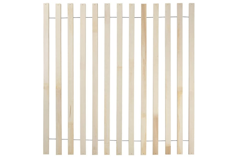 Sänky LED-valaistuksella Boisset - Ruskea/Kumipuu, 180x200 cm - Huonekalut - Sänky - Sänkykehikot & sängynrungot