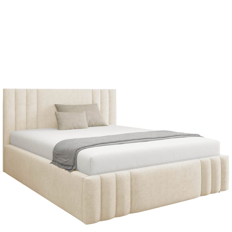 sänky Ribo Nazar 225.01 140x200 - beige - Huonekalut - Sänky - Sänkykehikot & sängynrungot