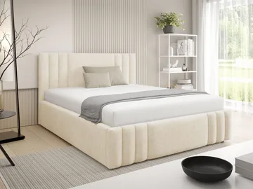 sänky Ribo Nazar 225.01 140x200 - beige - Huonekalut - Sänky - Sänkykehikot & sängynrungot