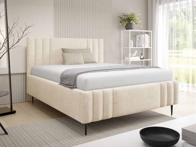 sänky Ribo Nazar 225.01 180x200 - beige - Huonekalut - Sänky - Sänkykehikot & sängynrungot