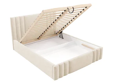 sänky Ribo Nazar 225.02 140x200 - beige - Huonekalut - Sänky - Sänkykehikot & sängynrungot