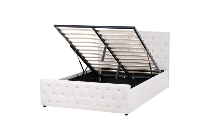 Sänky säilytystilalla Amiens, Beige, 140x200 cm