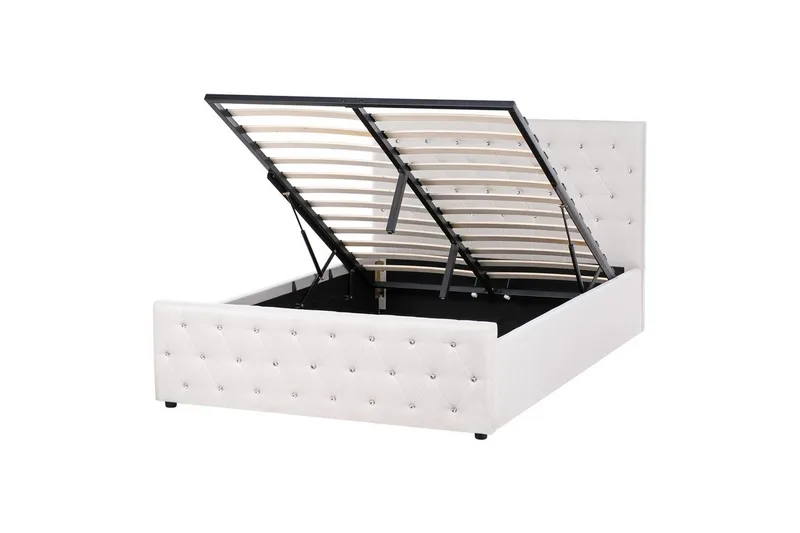 Sänky säilytystilalla Amiens, Beige, 140x200 cm