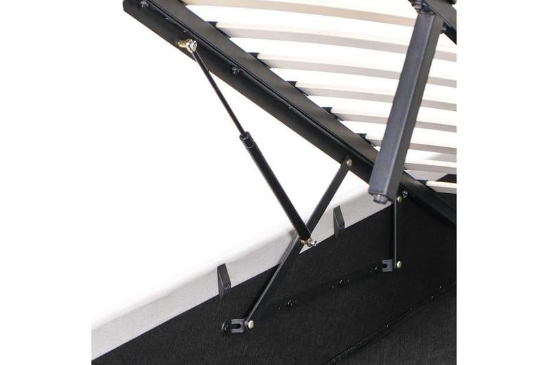 Sänky säilytystilalla Amiens - Beige, 160x200 cm - Huonekalut - Sänky - Sänkykehikot & sängynrungot