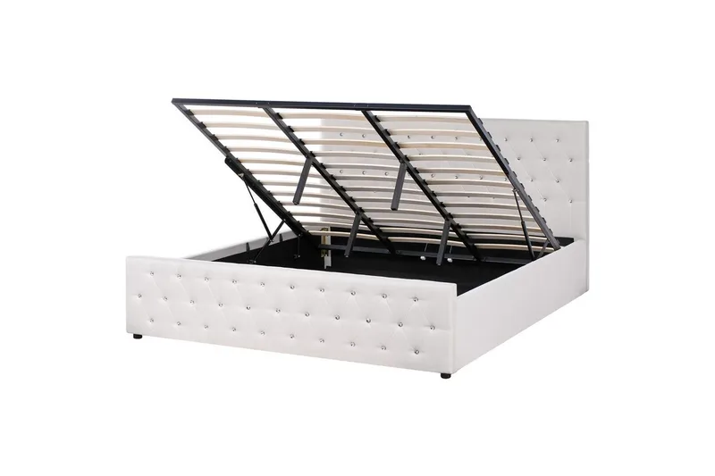 Sänky säilytystilalla Amiens, Beige, 180x200 cm