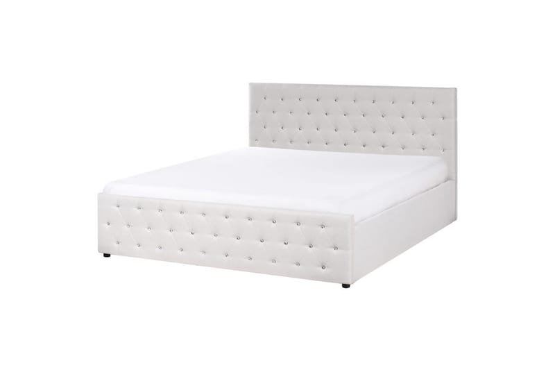 Sänky säilytystilalla Amiens - Beige, 180x200 cm - Huonekalut - Sänky - Sänkykehikot & sängynrungot