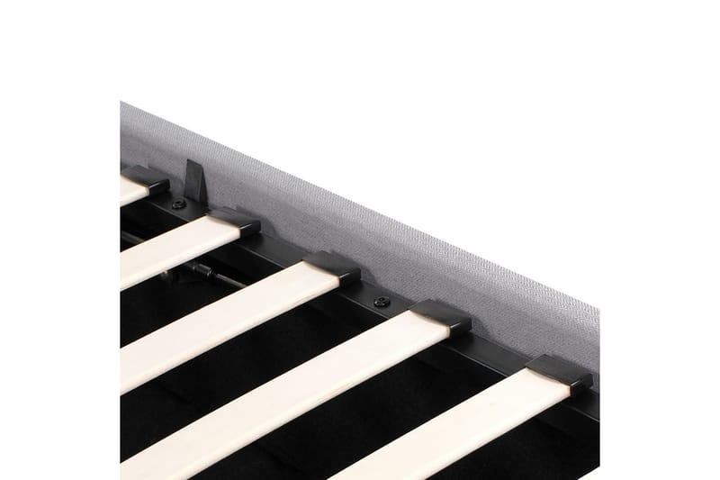 Sänky säilytystilalla Amiens - Harmaa, 140x200 cm - Huonekalut - Sänky - Sänkykehikot & sängynrungot