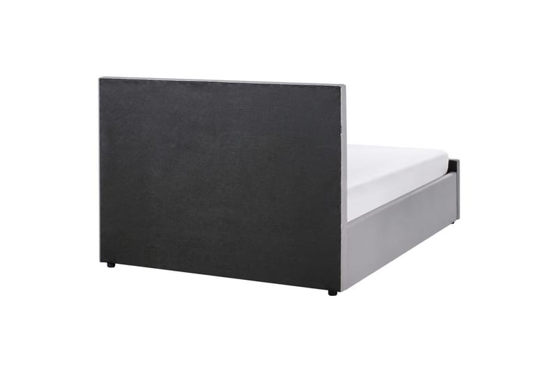 Sänky säilytystilalla Amiens - Harmaa, 140x200 cm - Huonekalut - Sänky - Sänkykehikot & sängynrungot