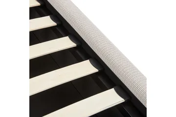 Sänky säilytystilalla Bajonna - Beige, 160x200 cm - Huonekalut - Sänky - Sänkykehikot & sängynrungot