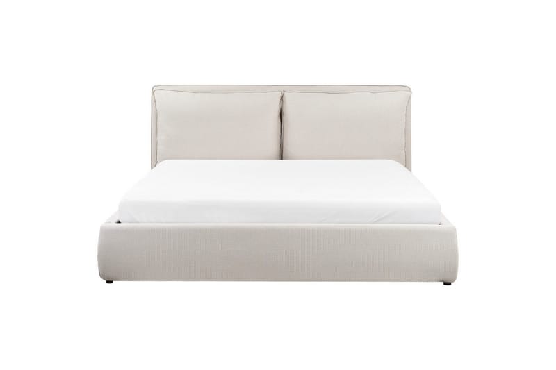 Sänky säilytystilalla Bajonna - Beige, 180x200 cm - Huonekalut - Sänky - Sänkykehikot & sängynrungot