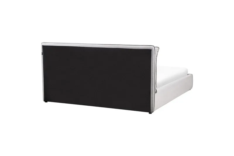 Sänky säilytystilalla Bajonna - Harmaa, 180x200 cm - Huonekalut - Sänky - Sänkykehikot & sängynrungot