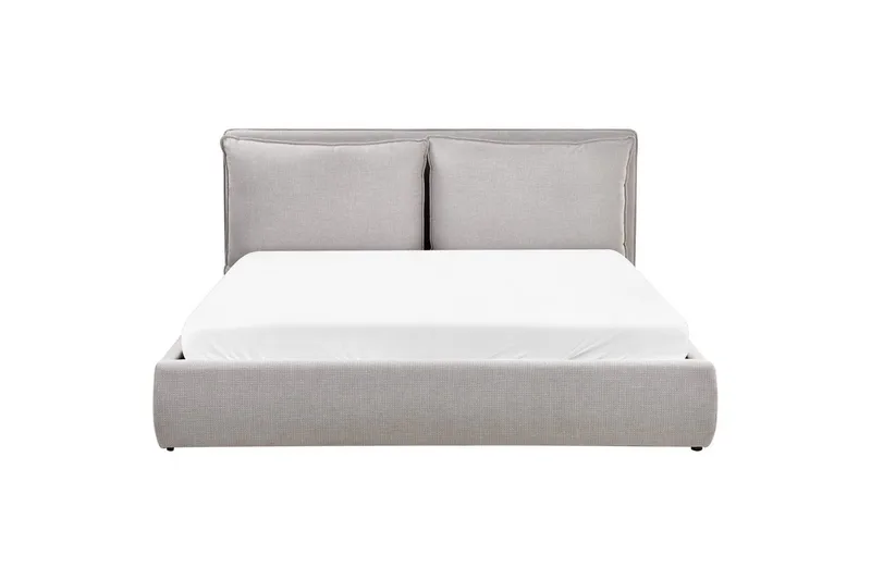 Sänky säilytystilalla Bajonna - Harmaa, 180x200 cm - Huonekalut - Sänky - Sänkykehikot & sängynrungot