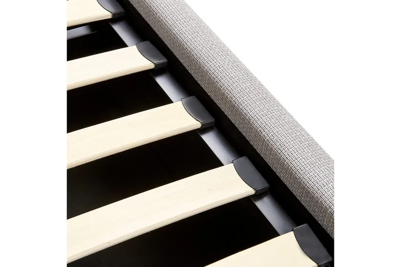 Sänky säilytystilalla Bajonna - Harmaa, 180x200 cm - Huonekalut - Sänky - Sänkykehikot & sängynrungot