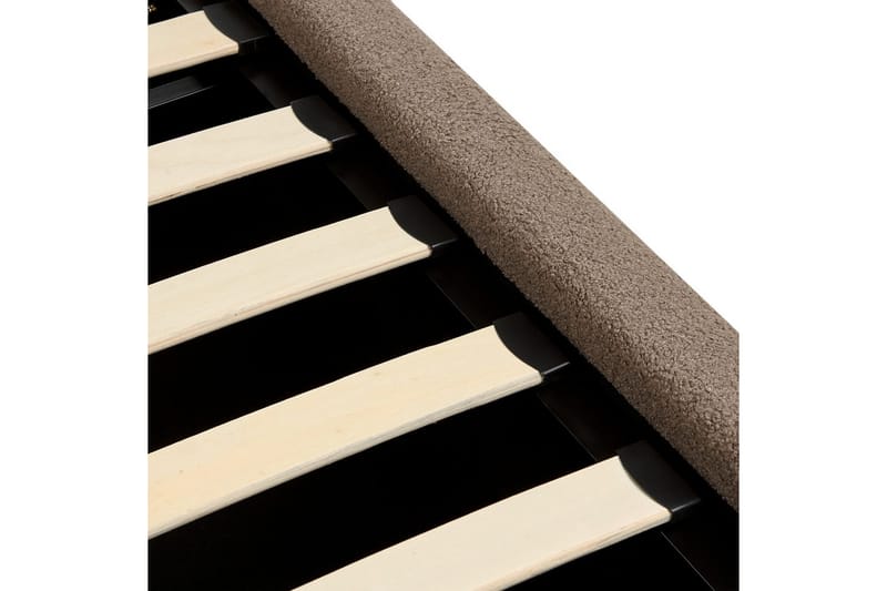 Sänky säilytystilalla Bajonna - Hiekanruskea, 160x200 cm - Huonekalut - Sänky - Sänkykehikot & sängynrungot