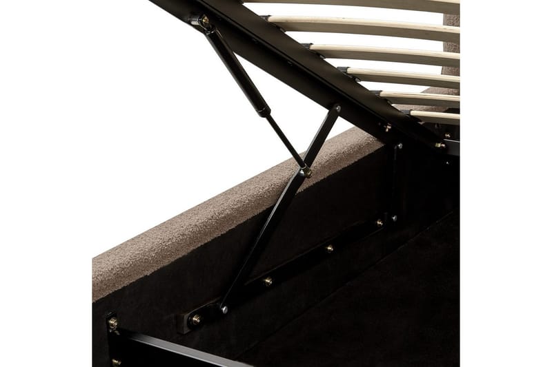 Sänky säilytystilalla Bajonna - Hiekanruskea, 180x200 cm - Huonekalut - Sänky - Sänkykehikot & sängynrungot