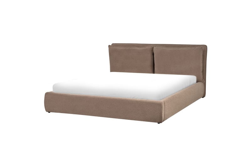 Sänky säilytystilalla Bajonna - Hiekanruskea, 180x200 cm - Huonekalut - Sänky - Sänkykehikot & sängynrungot