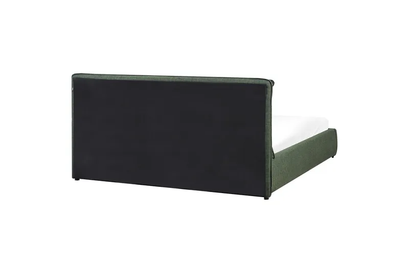 Sänky säilytystilalla Bajonna - Vihreä, 180x200 cm - Huonekalut - Sänky - Sänkykehikot & sängynrungot