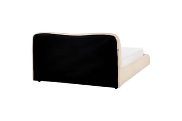 Sänky säilytystilalla Blagnac - Beige/bouclé, Beige/Bouclé, 180x200 cm - Huonekalut - Sänky - Sänkykehikot & sängynrungot