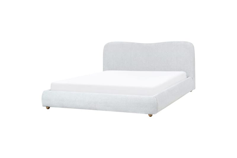 Sänky säilytystilalla Blagnac - Harmaa/Polyesteri, Harmaa/polyesteri, 180x200 cm - Huonekalut - Sänky - Sänkykehikot & sängynrungot