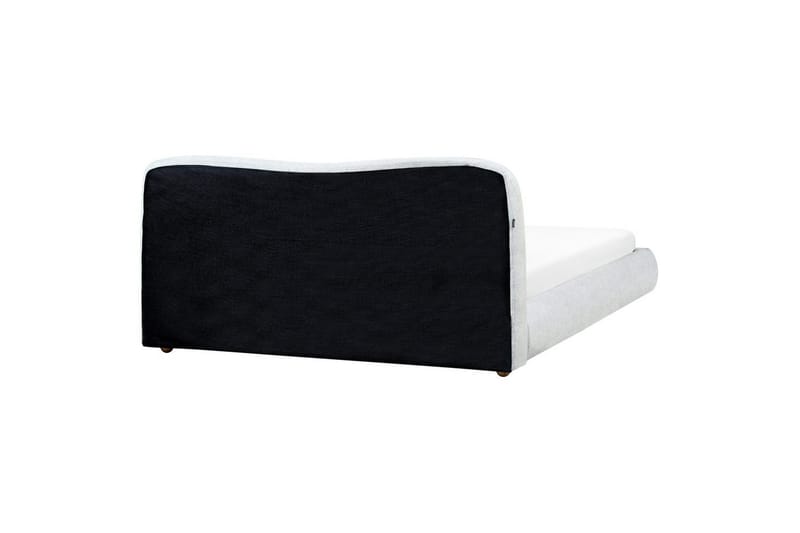 Sänky säilytystilalla Blagnac - Harmaa/Polyesteri, Harmaa/polyesteri, 180x200 cm - Huonekalut - Sänky - Sänkykehikot & sängynrungot