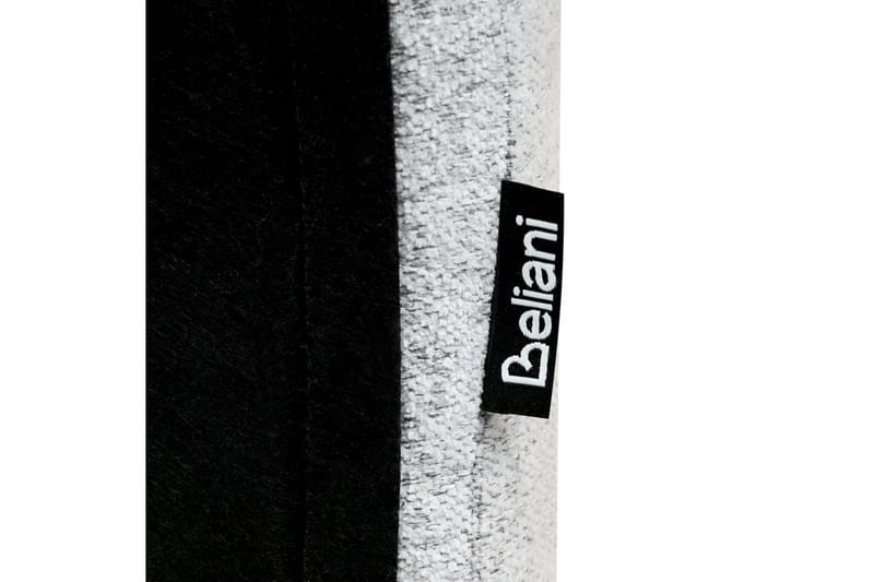 Sänky säilytystilalla Blagnac - Harmaa/Polyesteri, Harmaa/polyesteri, 180x200 cm - Huonekalut - Sänky - Sänkykehikot & sängynrungot