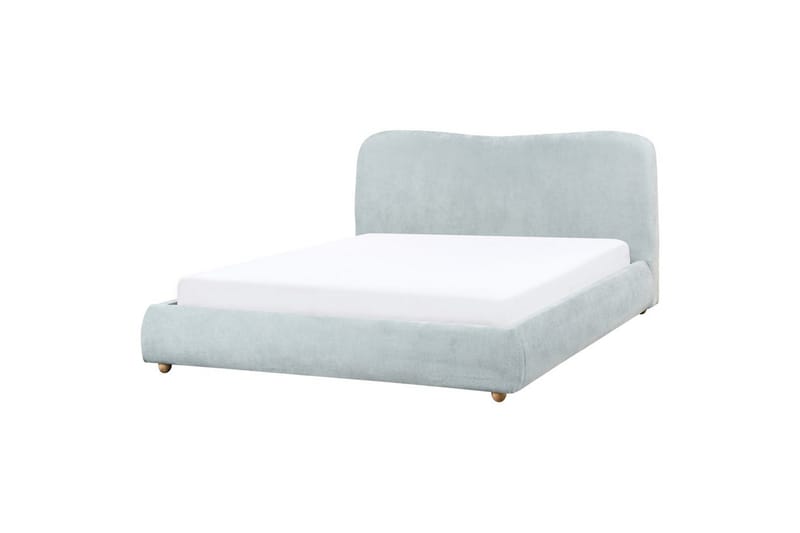 Sänky säilytystilalla Blagnac - Sininen/polyesteri, 160x200 cm - Huonekalut - Sänky - Sänkykehikot & sängynrungot