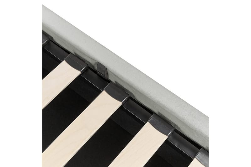 Sänky säilytystilalla Bousse - Harmaa/Sametti, 160x200 cm - Huonekalut - Sänky - Sänkykehikot & sängynrungot