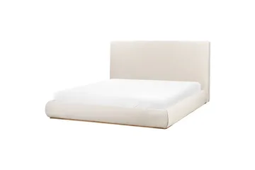Sänky säilytystilalla Campagne - Beige, 180x200 cm - Huonekalut - Sänky - Sänkykehikot & sängynrungot