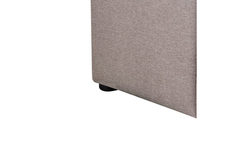 Sänky säilytystilalla Castelnavet - Beige, musta, 160x200 cm - Huonekalut - Sänky - Sänkykehikot & sängynrungot