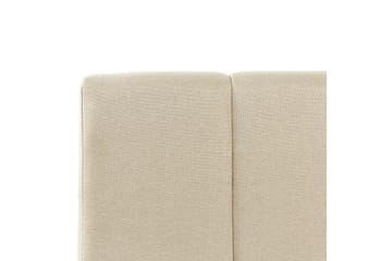 Sänky säilytystilalla Dreux - Beige, musta, 140x200 cm - Huonekalut - Sänky - Sänkykehikot & sängynrungot