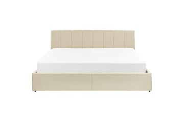 Sänky säilytystilalla Dreux - Beige, musta, 180x200 cm - Huonekalut - Sänky - Sänkykehikot & sängynrungot