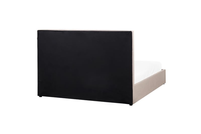 Sänky säilytystilalla Lagord - Taupe, musta, 160x200 cm - Huonekalut - Sänky - Sänkykehikot & sängynrungot