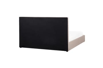 Sänky säilytystilalla Lagord - Taupe, musta, 180x200 cm - Huonekalut - Sänky - Sänkykehikot & sängynrungot