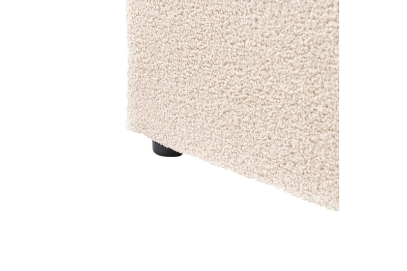 Sänky säilytystilalla Lavaur - Beige/bouclé, Beige/Bouclé, 180x200 cm - Huonekalut - Sänky - Sänkykehikot & sängynrungot