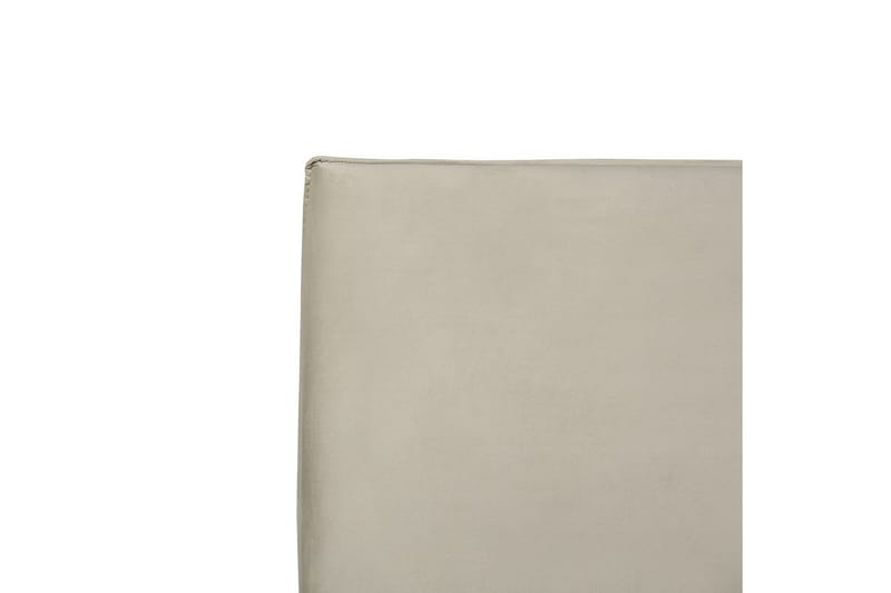 Sänky säilytystilalla Lavaur - Taupe/Sametti, Taupe/sametti, 180x200 cm - Huonekalut - Sänky - Sänkykehikot & sängynrungot