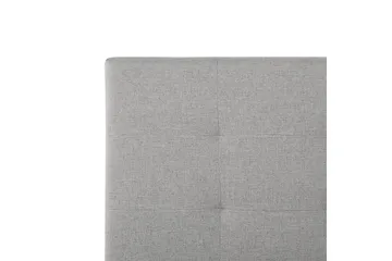 Sänky säilytystilalla Lorient - Harmaa/Polyesteri, Harmaa/polyesteri, 180x200 cm - Huonekalut - Sänky - Sänkykehikot & sängynrungot