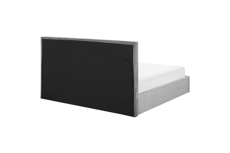 Sänky säilytystilalla Lorient - Harmaa/Sametti, Harmaa/sametti, 180x200 cm - Huonekalut - Sänky - Sänkykehikot & sängynrungot