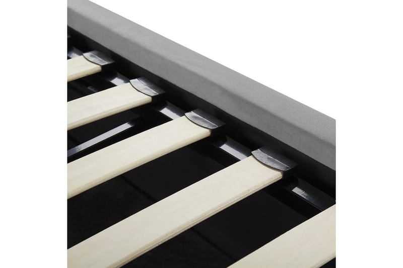 Sänky säilytystilalla Lorient - Harmaa/Sametti, Harmaa/sametti, 180x200 cm - Huonekalut - Sänky - Sänkykehikot & sängynrungot