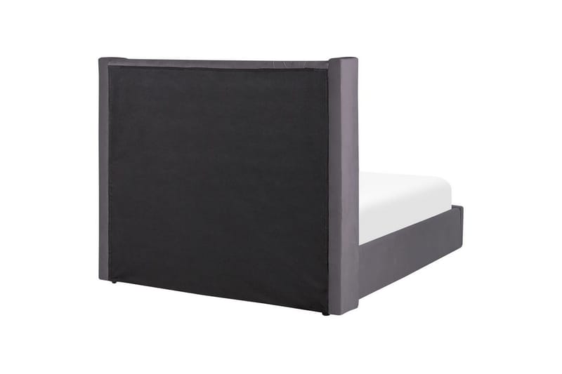 Sänky säilytystilalla Lubbon - Harmaa, Hopea, 140x200 cm - Huonekalut - Sänky - Sänkykehikot & sängynrungot