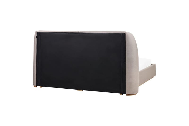 Sänky säilytystilalla Monestier - Beige, 180x200 cm - Huonekalut - Sänky - Sänkykehikot & sängynrungot