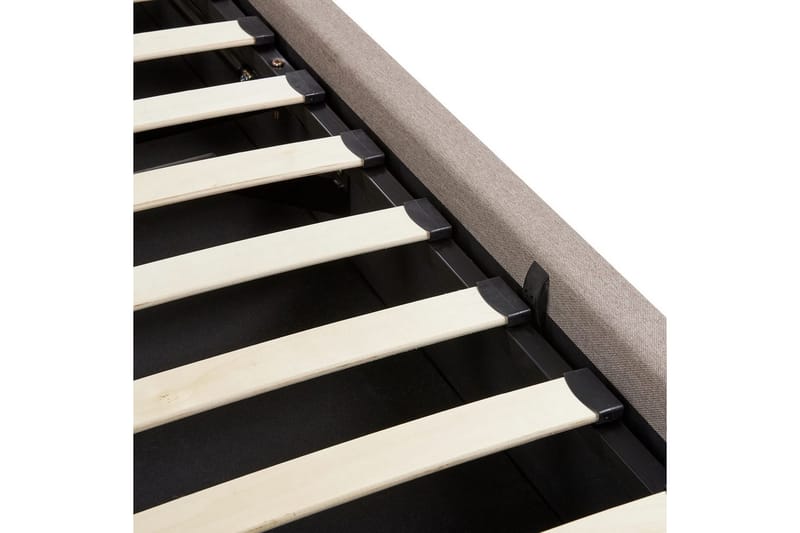 Sänky säilytystilalla Monestier - Beige, 180x200 cm - Huonekalut - Sänky - Sänkykehikot & sängynrungot