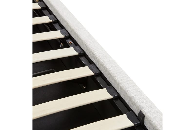 Sänky säilytystilalla Monestier - Valkoinen, 160x200 cm - Huonekalut - Sänky - Sänkykehikot & sängynrungot