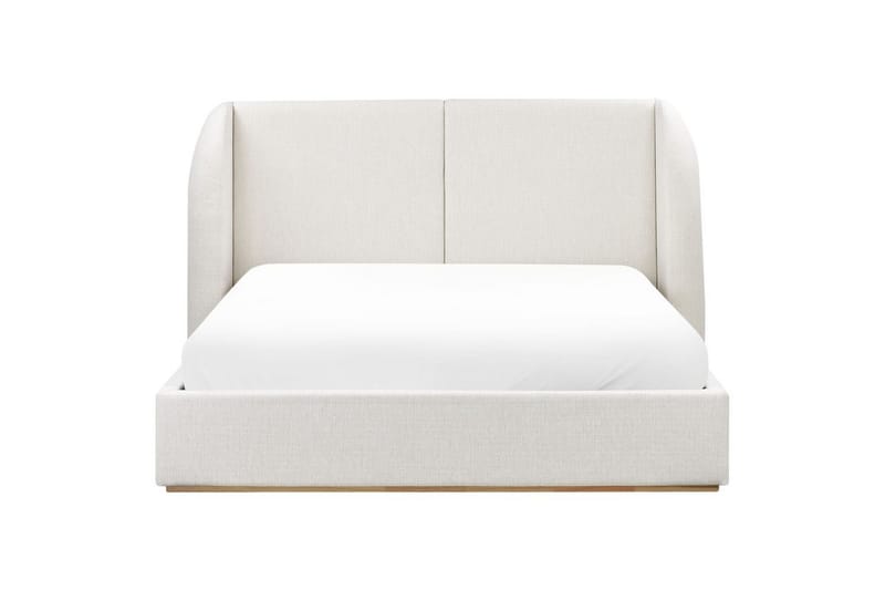 Sänky säilytystilalla Monestier - Valkoinen, 160x200 cm - Huonekalut - Sänky - Sänkykehikot & sängynrungot