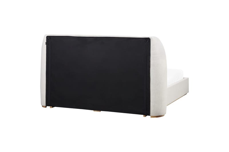 Sänky säilytystilalla Monestier - Valkoinen, 160x200 cm - Huonekalut - Sänky - Sänkykehikot & sängynrungot