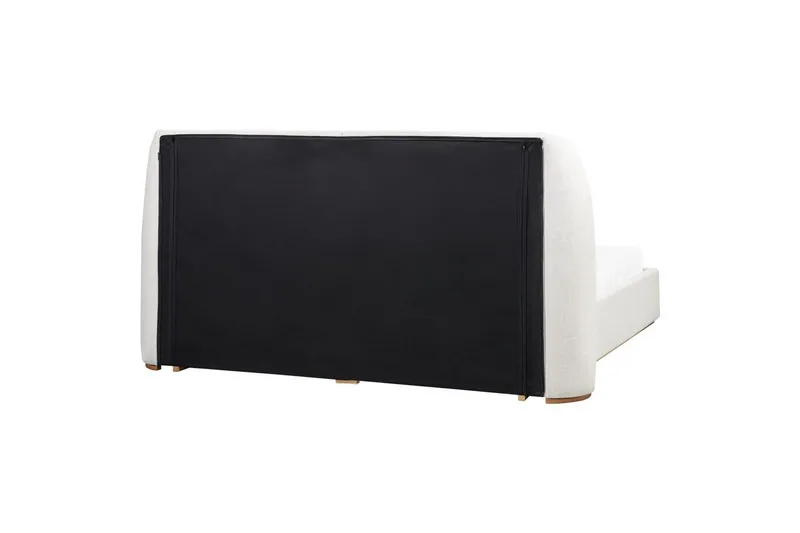 Sänky säilytystilalla Monestier - Valkoinen, 180x200 cm - Huonekalut - Sänky - Sänkykehikot & sängynrungot